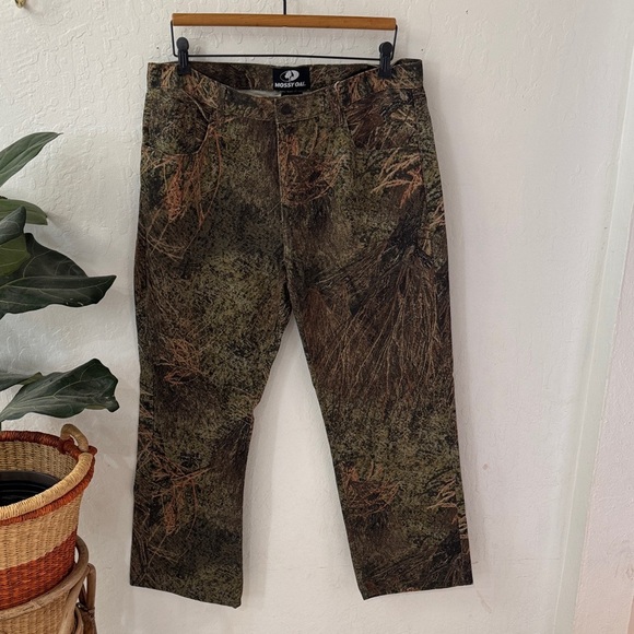 Mossy Oak Other - Mossy Oak Camo Hunting Streetwear Pants 36x30 100% cotton